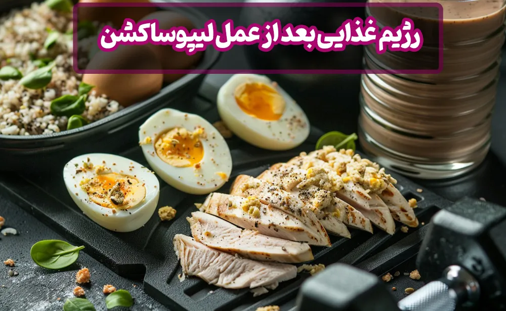 رژیم غذایی بعد از عمل لیپوساکشن