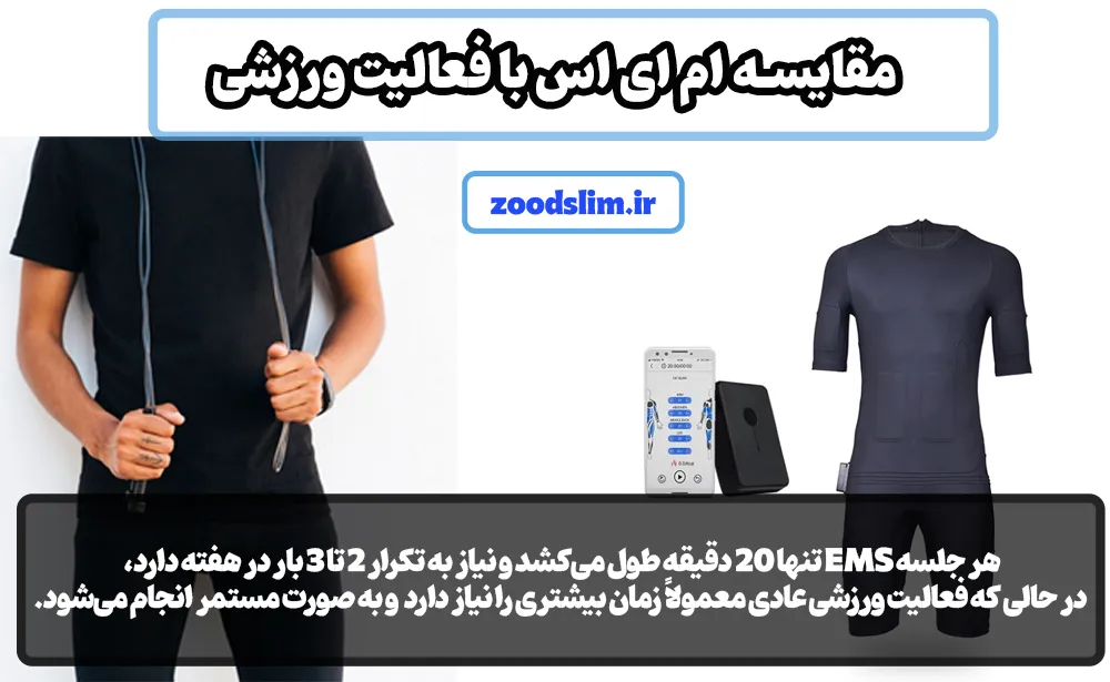 مقایسه ام ای اس با فعالیت ورزشی