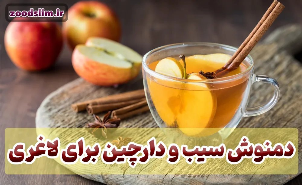 خوردن دمنوش سیب و دارچین برای لاغری